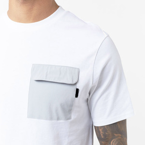 Conjunto de Camiseta y Pantalones Cortos Estampados para Hombre, Cuello Alto, Tela Fresca, Atractivo, Conjunto de Playa - Product Image 5