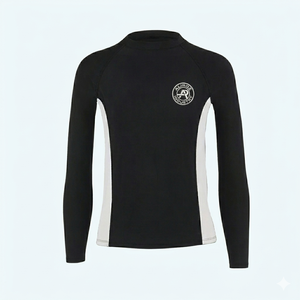 Camiseta de compresión (Rash Guard) para mujer con estampado completo y mangas largas, diseño de sublimación personalizado, logotipo transpirable, venta al por mayor, personalizable. - Product Image 2