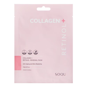 (SOQU)คอลลาเจน + เรตินอล รีนิวอัล มาส์ก_เค บิวตี้_OEM/ODM - Product Image 1