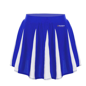 ชุดยูนิฟอร์มเชียร์ลีดเดอร์สำหรับเด็กผู้หญิงและผู้ใหญ่ ยี่ห้อ HUSKY SPORTSWEAR พิมพ์ลายโลโก้ด้านหน้าด้วยเทคนิค Heat-Transfer คุณภาพพรีเมียม สำหรับทีมแข่งขัน เสื้อและกางเกงขาสั้น - Product Image 6