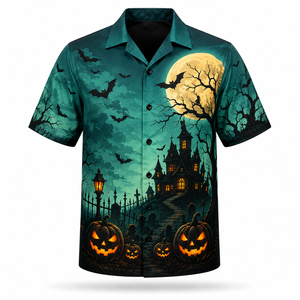 เสื้อยืดฮาโลวีนแบบสั่งทำ |   เสื้อยืดลายกราฟิกสุดหลอน |   เสื้อสำหรับงานปาร์ตี้ฮาโลวีน |   ขายส่งแบบ OEM/ODM - Product Image 1