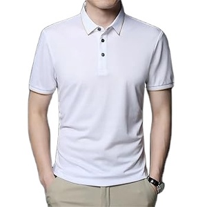 Camisas Formales Personalizadas para Hombre, 100% Algodón, Manga Corta, Tela de Felpa, Transpirables, Corte Ajustado, para Golf - Product Image 5