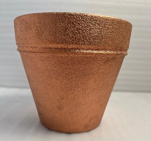 Handmade Iron <b>Planter</b> With Elegant Copper Texture Finish For Home And Garden Decoration At Wholesale Price - Product Image 6