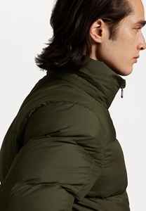 Mens Waterproof Windproof Breathable Hooded Puffer Jacket Cotton Liner Insulated Quilted Winter Outerwear Designed for - Product Image 4