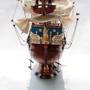 SOVEREIGN OF THE SEAS - Versión pintada en azul - Maqueta de velero europeo hecha a mano - Product Image 6