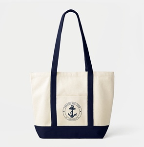 Aiyi Custom Heavy Duty Large Capacity Letter Pattern <b>Medium</b> <b>Size</b> Shoulder Split Canvas Cotton Tote <b>Bag</b> Hand Length Handle - Product Image 1