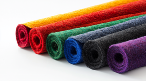 Fieltro perforado con aguja no tejida de poliéster, hojas de tela de Fieltro de Poliéster PET rígido - Product Image 2