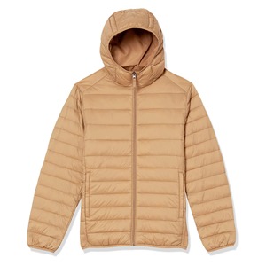 Veste d'hiver matelassée légère et isolante pour homme, col montant, coupe-vent, avec logo sur le devant, idéale pour la randonnée – Meilleure vente - Product Image 2