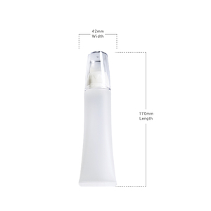 Wholesale for retail distribution Easy to use Silicone-coated dispensing <b>bottle</b> PE-60ml Directly apply skincare products - Product Image 5