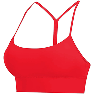 RIZNA ENTERPRISES Premium Women's Workout Yoga <b>Bra</b> Gym Blouse Breathable Plus Size High Support Spandex/Nylon Removable Padded - Product Image 4