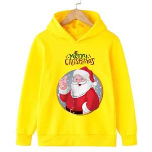 Sweats à capuche de Noël à manches longues pour hommes Pull à capuche de Noël à la mode pour l'hiver - Product Image 1