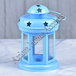 Artisanal Handmade <b>Candle</b> Lanterns Festive Christmas Decor Modern Elegance by Axiom Home Accents - Product Image 3