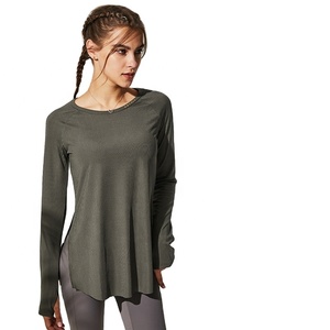 Camiseta Deportiva Corta de Manga Larga para Mujer, Transpirable, Antibacteriana, de Secado Rápido con Tecnología POWER DRY, Informal de Verano - Product Image 5