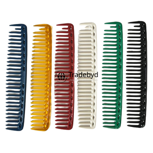 Peigne en résine de qualité supérieure Tradebyd, outil élégant pour le soin des cheveux épais, bouclés, raides et ondulés - Product Image 2