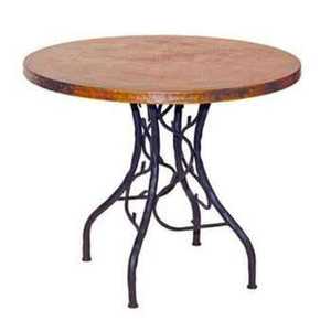 Classic Champagne Gold <b>Round</b> <b>Side</b> <b>Table</b> Vintage Pedestal End <b>Table</b> Elegant Wood Grain Finish Coffee <b>Table</b> for Luxury Living Room - Product Image 3