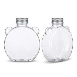 Bouteille de boisson en plastique PET en forme d'animal mignon avec bouchon à vis en aluminium pour thé aux bulles, jus, soda – Usine Vietnamienne OEM ODM - Product Image 1