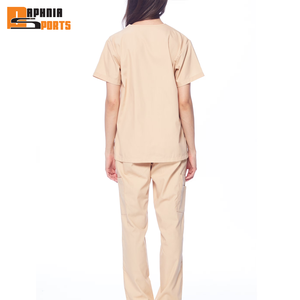 Uniformes Médicos de Spandex Tejido, Diseños Modernos, Estilo Nuevo, Conjuntos de Uniformes para Enfermeras, Uniformes Unisex para Uso Hospitalario, Venta al Por Mayor - Product Image 5