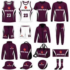 <b>Retro</b> Sublimation <b>Basketball</b> <b>Jersey</b> Customized Men's/Youth Reversible Uniform Set with Shorts Personalized <b>Basketball</b> Kit - Product Image 6