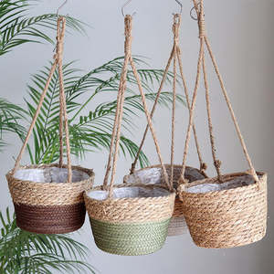 Estante de Pared Redondo de Yute Natural Estilo Art Deco, Decoración Hecha a Mano para Dormitorio - Product Image 6