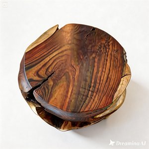 Modern Classic Artistic Decorative Handcrafted Natural Eco-friendly Sono Root <b>Stool</b> Chairs for Bedroom Gym Mall Home Furniture - Product Image 4