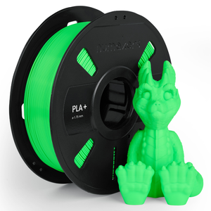 Filament d'impression 3D PLA+ 1,75 mm 1 kg Vert Fluorescent 0,03 mm Impression Rapide Sans Colmatage 100% Matière Vierge Certifié ROHS FDM - Product Image 2