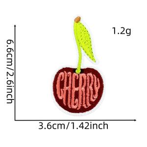 Factory Price Wholesale Custom Embroidery Patches Iron On Guitar Badge 3D Embroidered Music Fabric Patch for Hats Bags <b>Jackets</b> - Product Image 2