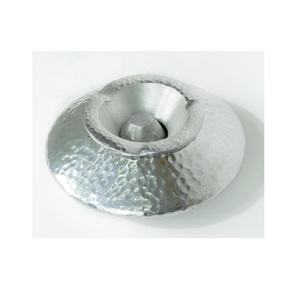 Cenicero de aluminio plateado marroquí hecho a mano para cigarrillos Cenicero de cigarros pesado y fuerte Cenicero moderno Hogar y regalo - Product Image 4