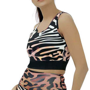 Sujetador deportivo de yoga transpirable y sencillo para mujer, popular al por mayor, con logotipo frontal personalizable, ropa de fitness de alto soporte para gimnasio - Product Image 2