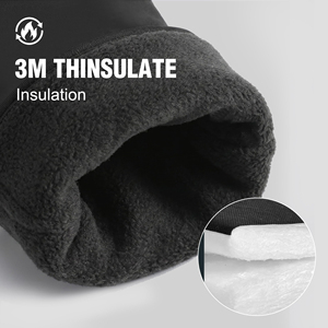 Guantes de Invierno Hechos a Medida, Antideslizantes, Resistentes al Desgaste, a Prueba de Viento, Térmicos, para Deportes, Compatibles con Pantalla Táctil, para Correr - Product Image 3