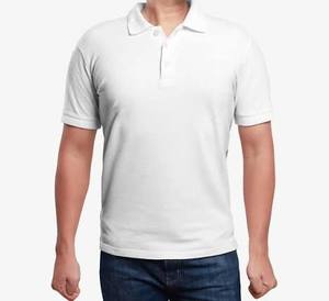 Camiseta Blanca de Algodón Puro para Hombre, con Mangas Cortas Transpirables, Estilo Liso para Campañas de Verano - Product Image 1
