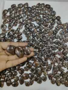 พลอยอัญมณีทรงหลวมของ Chiastolite ธรรมชาติสำหรับเครื่องประดับทำมือ - Product Image 3