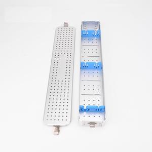 Conteneur de stérilisation pour endoscopes rigides, boîte de désinfection en aluminium pour ORL, boîte de stérilisation Pentax - Product Image 1