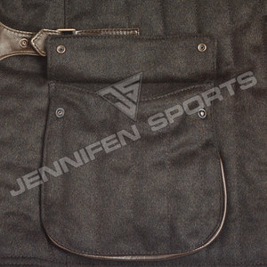 Veste tactique de chasse et de randonnée pour hommes en laine/cuir, respirante, personnalisée, multi-poches, design tendance, vente en gros - Product Image 5