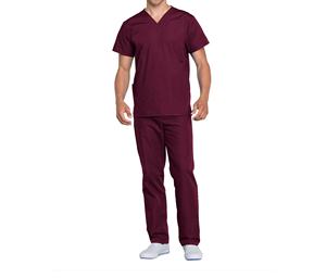 Uniformes hospitaliers d'été les plus respirants pour l'hôpital, gommages médicaux décontractés pour femmes, broderie personnalisée à manches courtes - Product Image 1
