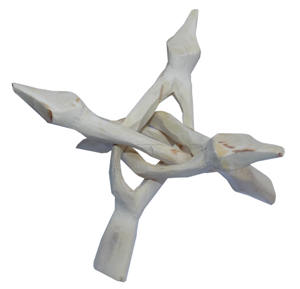 Soporte para Incienso de Madera de Álamo de 6 Pulgadas, Ecológico, Duradero, para Palitos de Palo Santo y Salvia, Precio al por Mayor - Product Image 1