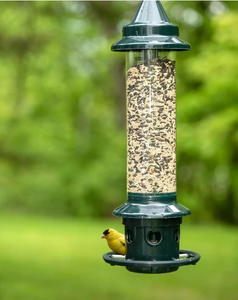 Premium Decorative <b>Bird</b> Feeder with Glass Tube Metal Hanging Feeder for Patio Balcony Garden decor Home decor - Product Image 6