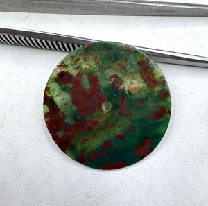 Cadran de montre rond en malachite de haute qualité A K Gems, 29,00 mm x 0,70 mm, cadran de montre en pierres précieuses pour les modèles Seiko NH35 et NH36 - Cadran-1827 - Product Image 4