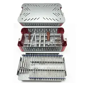 Kit de 56 Piezas de Instrumentos Ortopédicos, Extractor de Tornillos Quirúrgicos, Kit de Extracción de Tornillos Rotos, Acero Inoxidable, de Surgiright - Product Image 5