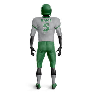 Maillot de football américain sublimé pour équipes, uniforme de match, tenue de club universitaire et scolaire, short imprimé, commande en gros - Product Image 2