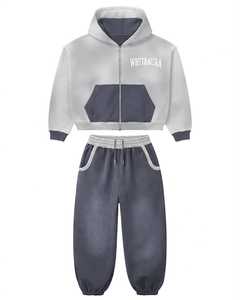 Whiteaura International – Survêtement Homme Personnalisé Haut de Gamme, Prix de Gros, Qualité Supérieure, Logo Personnalisé, Sweat à Capuche avec Cordon de Serrage, 100% Coton - Product Image 1
