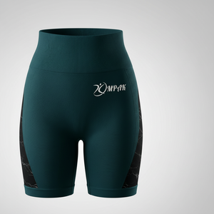 กางเกงขาสั้นแนบเนื้อสำหรับสตรีทแวร์ระบายอากาศได้ดีสำหรับนักปั่นกีฬาโยคะฟิตเนสยกก้นก้นก้น - Product Image 1