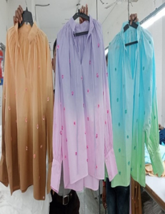 Robe tunique vintage en coton pour femmes, robe décontractée d'été pour la plage et les fêtes, vente en gros - Product Image 2