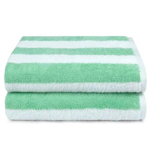 Toallas de Playa Personalizadas de Microfibra al por Mayor con Logotipo, Toalla de Playa a Rayas con Impresión Personalizada, Toalla de Secado Rápido - Product Image 1