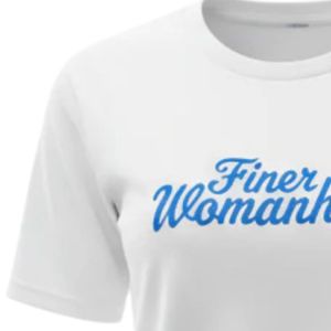 Camiseta Zeta Phi Beta Finer Womanhood, camiseta blanca con letras griegas, ropa de hermandad de algodón suave para mujer, ropa informal elegante - Product Image 3