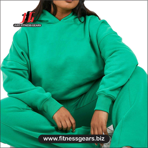 Chándal Deportivo con Capucha y Cordón Ajustable, Transpirable y Ecológico, de Poliéster/Algodón, Personalizado al por Mayor para Hombres y Niños - Product Image 6