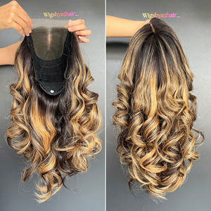 Venta al por mayor personalizado 100% crudo vietnamita Peluca de cabello humano suave y suave extensiones de ondas naturales - Product Image 1