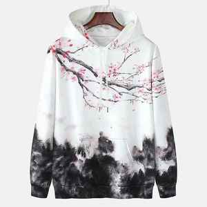 เสื้อฮู้ดดี้ผู้ชายสำหรับฤดูหนาว สไตล์ลำลอง พิมพ์ลายแบบซับลิเมชั่น สีสันตามสั่ง เสื้อฮู้ดดี้แฟชั่นทรงเข้ารูป - Product Image 1