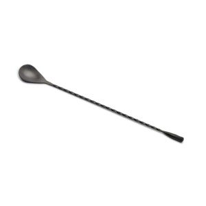 Cuillère à cocktail torsadée haut de gamme en acier inoxydable, outil de mélange de boissons, accessoire de bar professionnel de luxe - Product Image 5