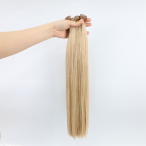ผมต่อแบบไร้รอยต่อ Genius Vietnamese Remy แท้ 100%  แบบ Double Drawn สำหรับผู้หญิง ขายดีที่สุดจากโรงงานโดยตรง ทนความร้อนได้ - Product Image 3