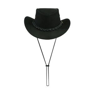 Nuevo Sombrero Vaquero de Cuero al por Mayor, Estilo Texano, con Imagen, Cinturón Ajustable, Unisex, Personalizado, para Deportes al Aire Libre, Viajes, Fiestas, Cuatro Estaciones - Product Image 4